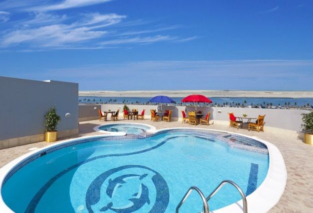 Ewa Hotel Dubai Bagian luar foto